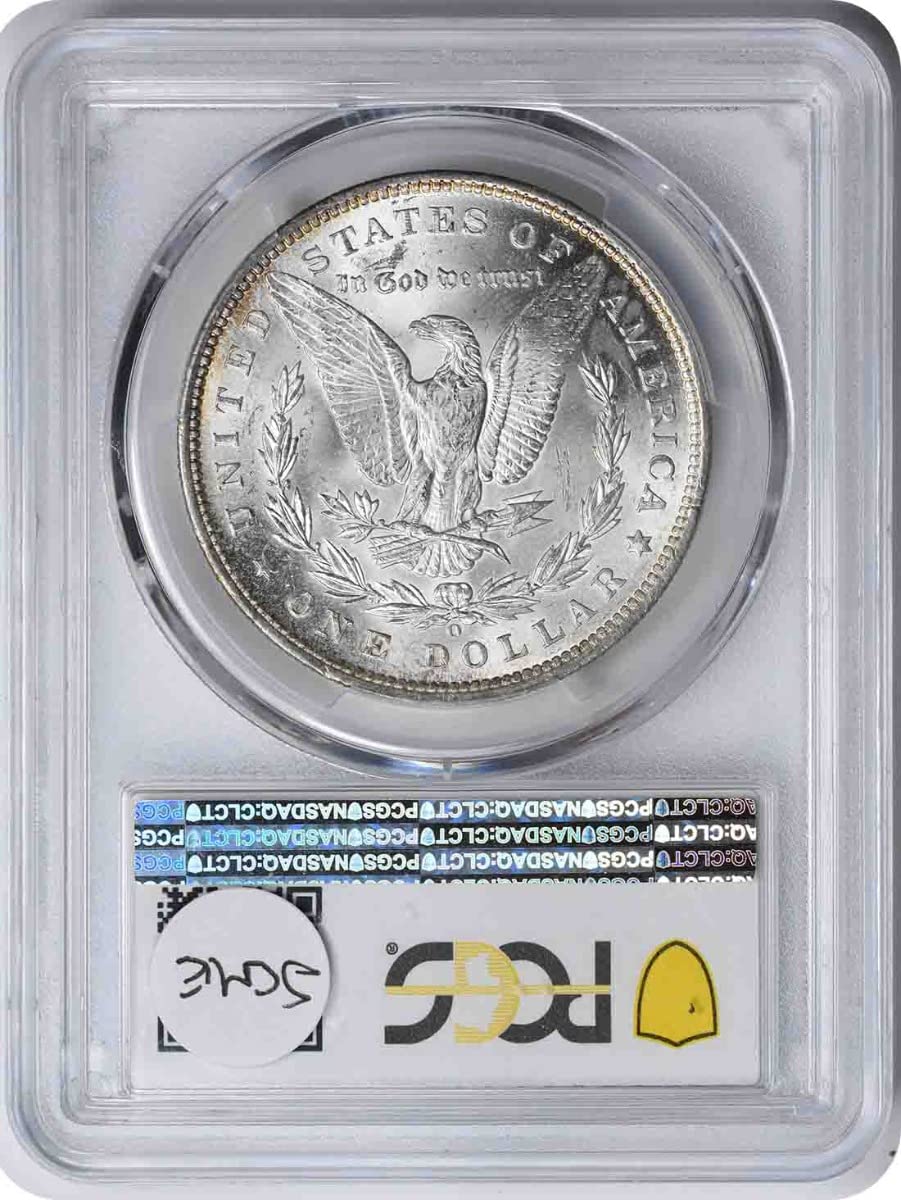 1890 O Morgan Dollar MS63 PCGS