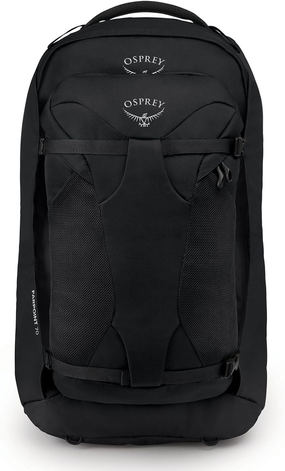 Osprey Farpoint 70L Men's Travel Backpack, Black