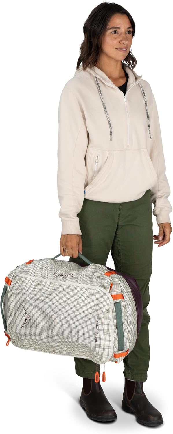 Osprey Transporter Lightweight Travel Duffel Bag - Extra Large Water Resistant Durable Gear Bag for Men and Women