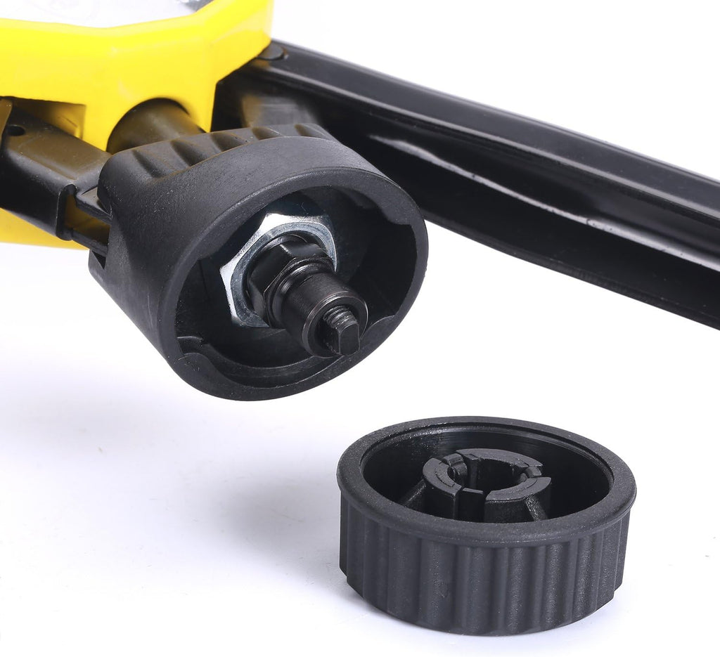 Rivet Gun Kit 13 Inch Rotary Hand Riveters Heavy Duty Nut Thread Setting Rivets System M5-M12
