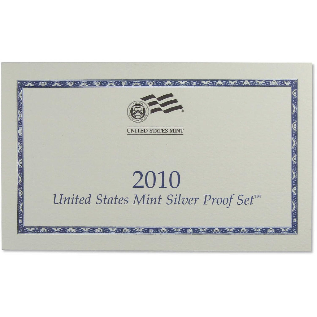 2010 Silver Proof Set U.S. Mint Original Government Packaging OGP COA