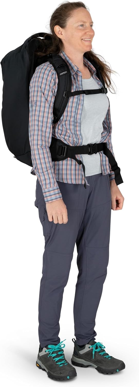 Osprey Farpoint 40L Men's Travel Backpack, Black