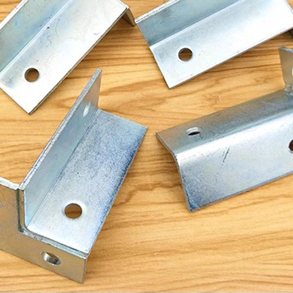 YXXSDP Stainless Steel Post Base Decorative, 4pcs 8pcs Heavy Duty Railing Post Brackets/Deck Base Plate, Anchor Fence Kit for Concrete/Wood Deck/Pergola/Mailbox (Color : 8 Pack)
