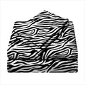 RV King Size Sheet Set, 1000 Thread Count Egyptian Cotton Sheets, Luxury Fits 6-9' Deep Pocket, Sateen, Hotel-Quality Sheet Set (Zebra Print)