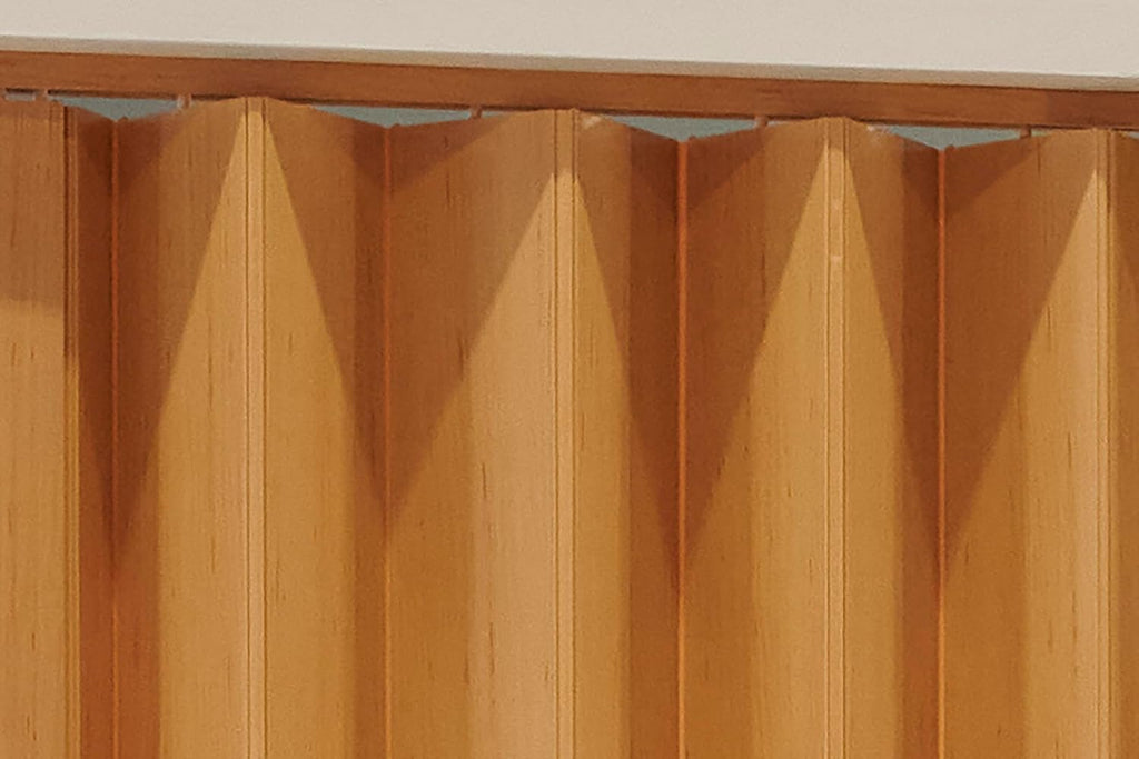 LTL Home Products Homestyle Echo Light Wood PVC 36-inch Folding Door - Brown