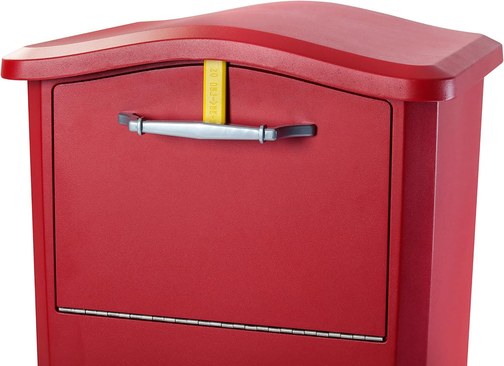 Architectural Mailboxes 6900R Elephantrunk Parcel Drop Box, Red