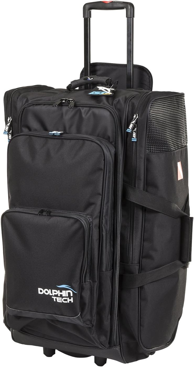 IST Roller Backpack / Equipment Bag for Scuba Diving & Snorkeling Gear, Travel Luggage with Wheels