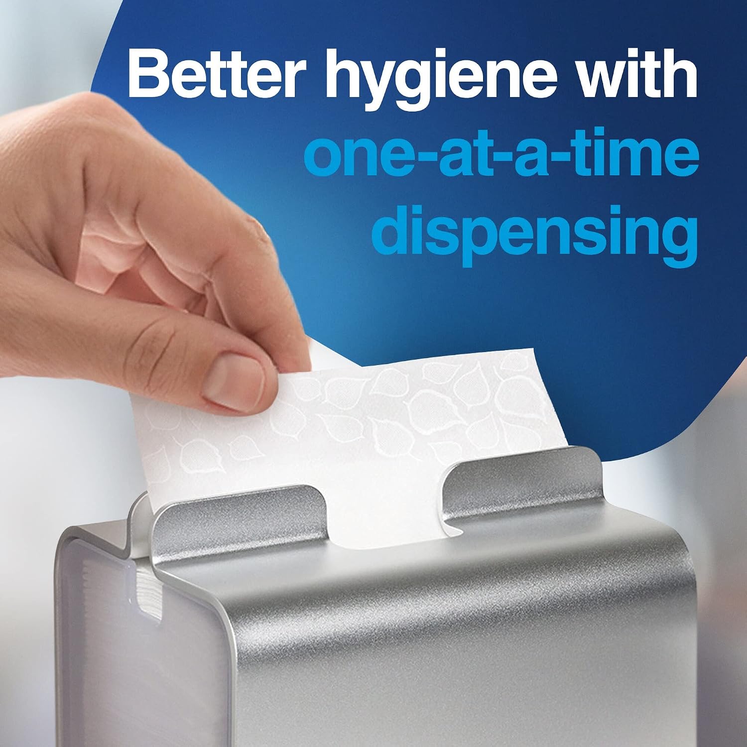 Tork Napkins Napkin Dispenser Image Xpressnap Tabletop Aluminum Napkin Holder for Everyday Use Holds Up To 150 2-Ply Napkins 8.23x7.1x5.91' (HxWxD)