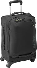 Eagle Creek Expanse 4-Wheel 22' Carry-On Luggage - Rolling Four-Wheel Carry-On Luggage for Easy Travel - Lockable Zippers - Expandable Main Compartment - Telescoping Handles - Midnight Black