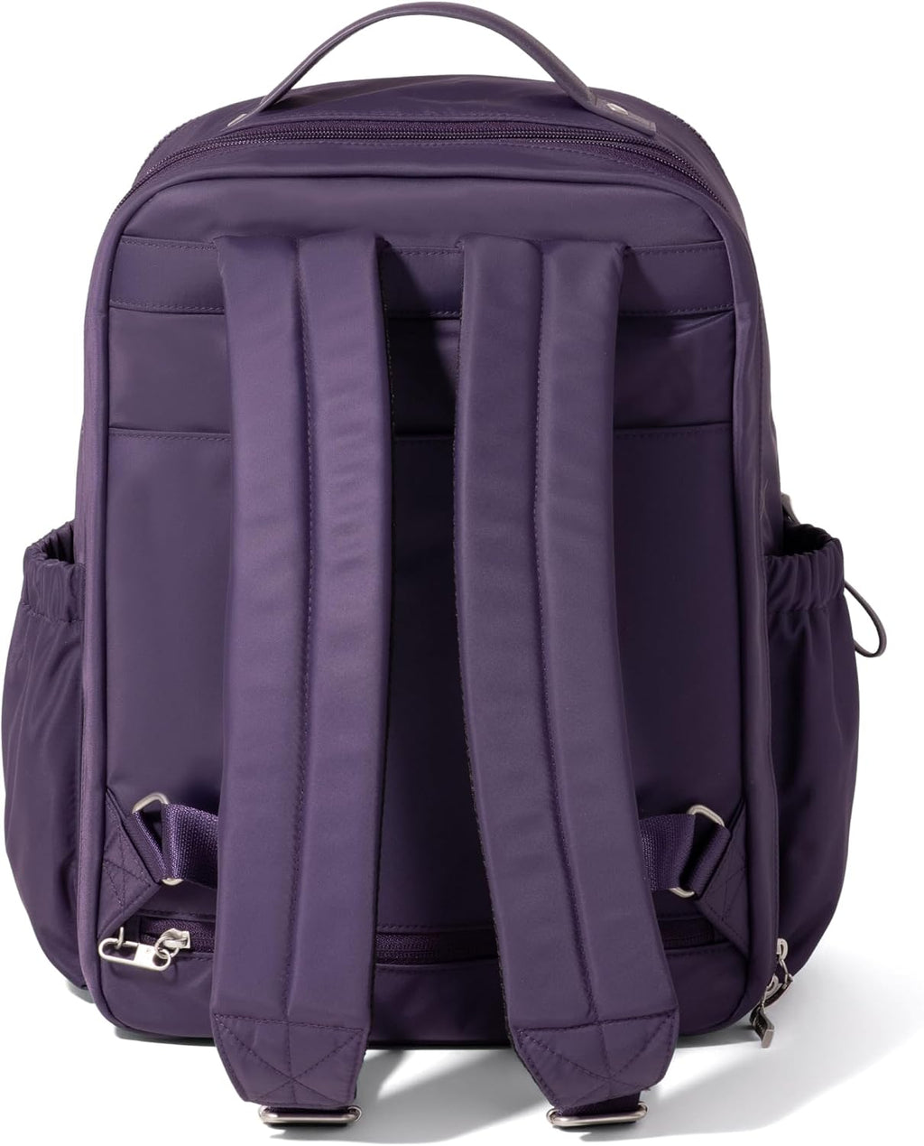 Baggallini Tribeca Expandable Laptop Backpack - 15'x11' Lightweight RFID Computer Bag for Work & Travel with Luggage Sleeve