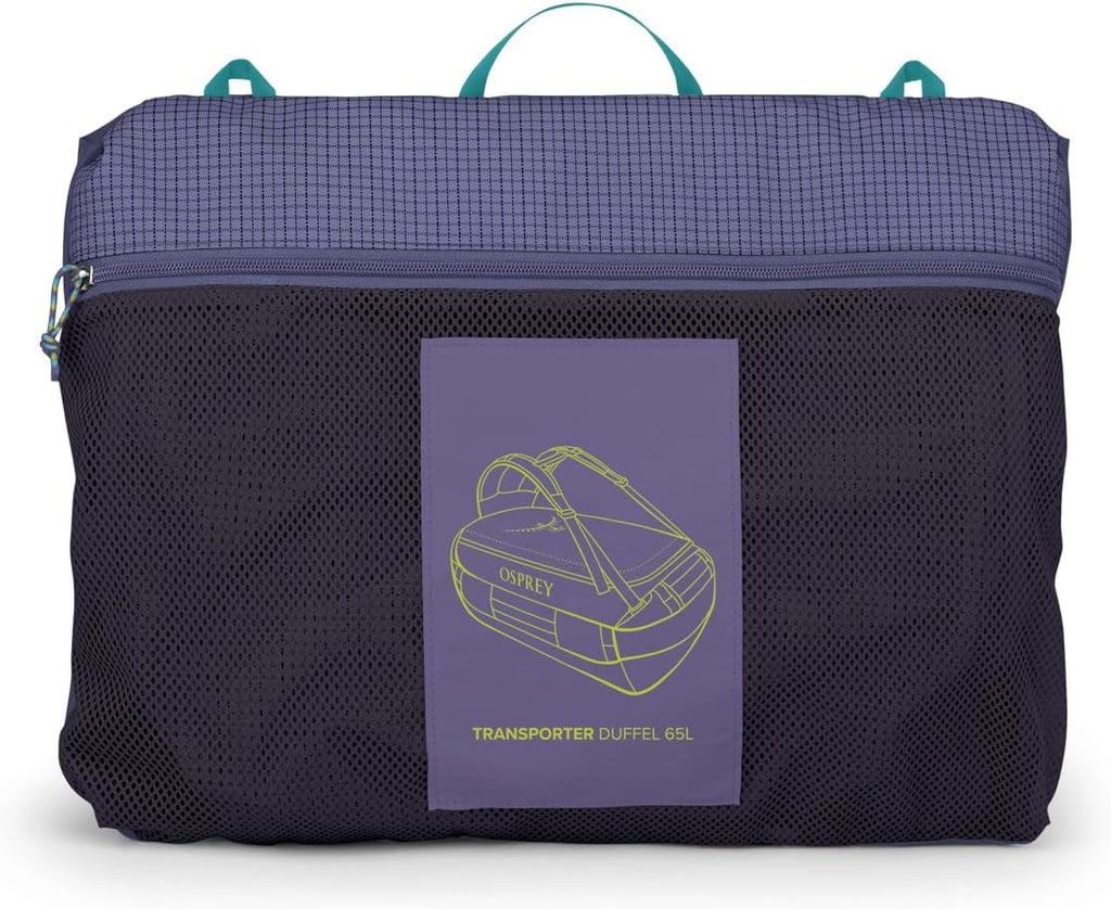 Osprey Transporter Lightweight Travel Duffel Bag - Extra Large Water Resistant Durable Gear Bag for Men and Women