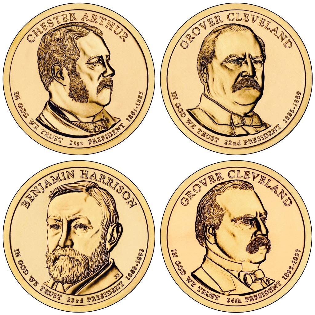 2007 D 2007-2020 40 Coin Presidential Dollar Complete Set Uncirculated