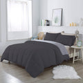 Olivia Rocco 1 Piece 1000 Thread Count Comforter Full XL/Queen Size (88' x 92') Inch 100% Egyptian Cotton Comforter 400 GSM Soft Quality - Dark Grey Solid
