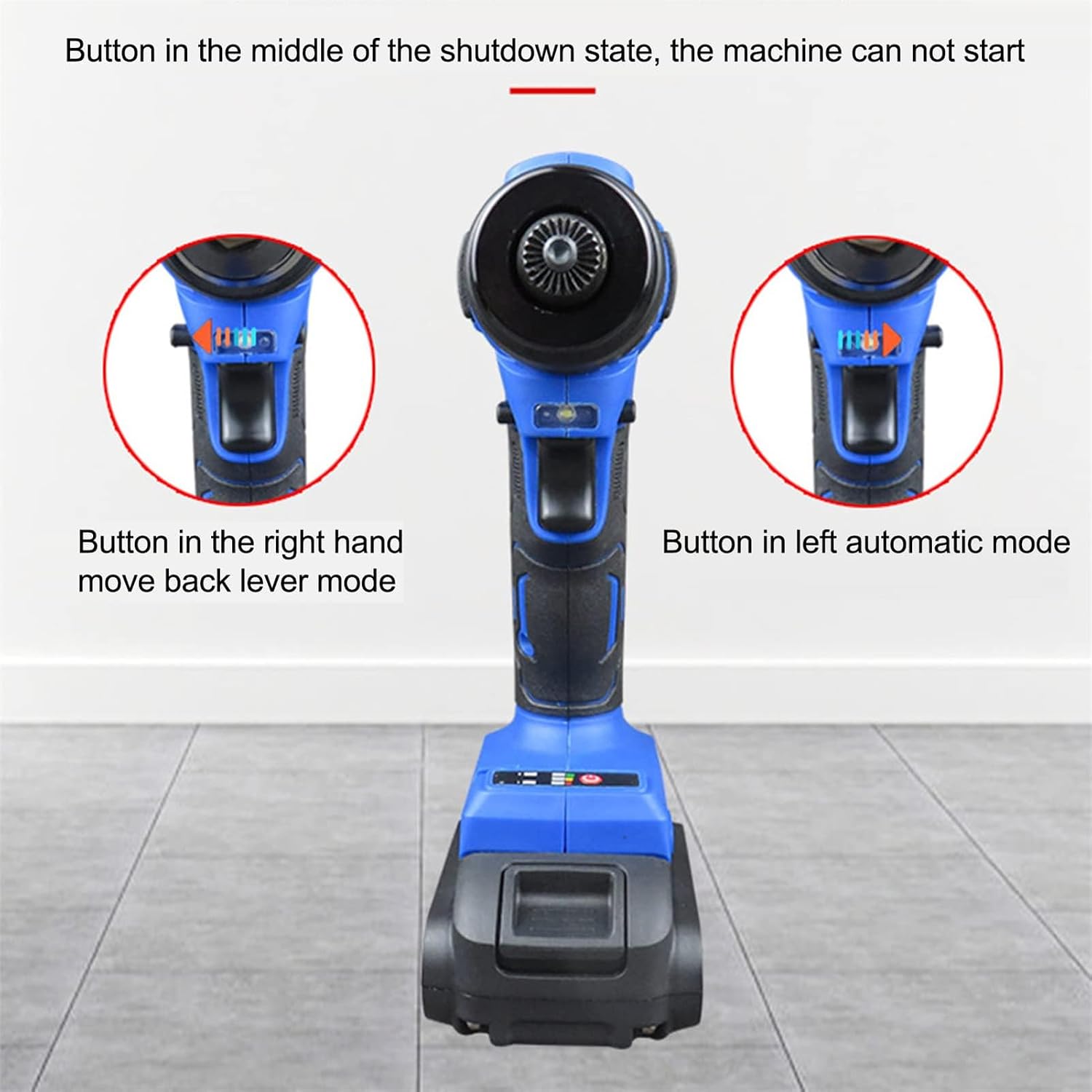 2x4000mah Cordless Rivet Tool w/Two Batteries, Dual-Use Electric Rivet Gun for Rivets & Rivet Nuts,Automatic Rivet Gun,for Metal, Plastic and Leather