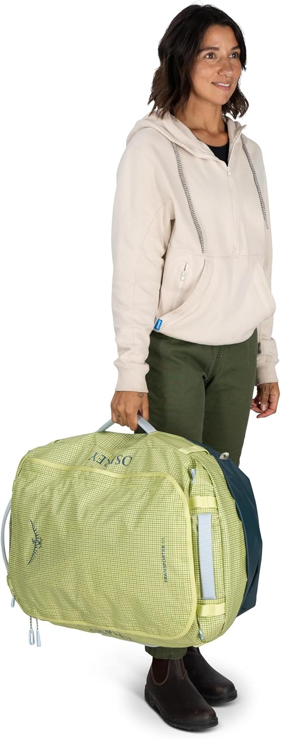 Osprey Transporter Lightweight Travel Duffel Bag - Extra Large Water Resistant Durable Gear Bag for Men and Women