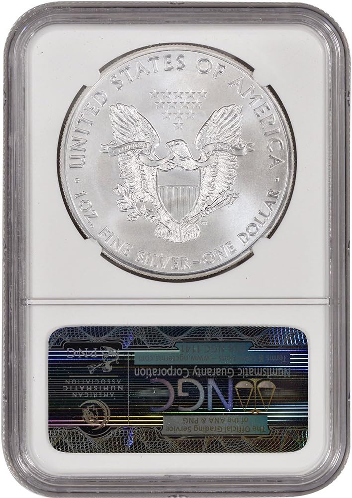2012 (W) American Silver Eagle $1 MS70 - Early Releases NGC