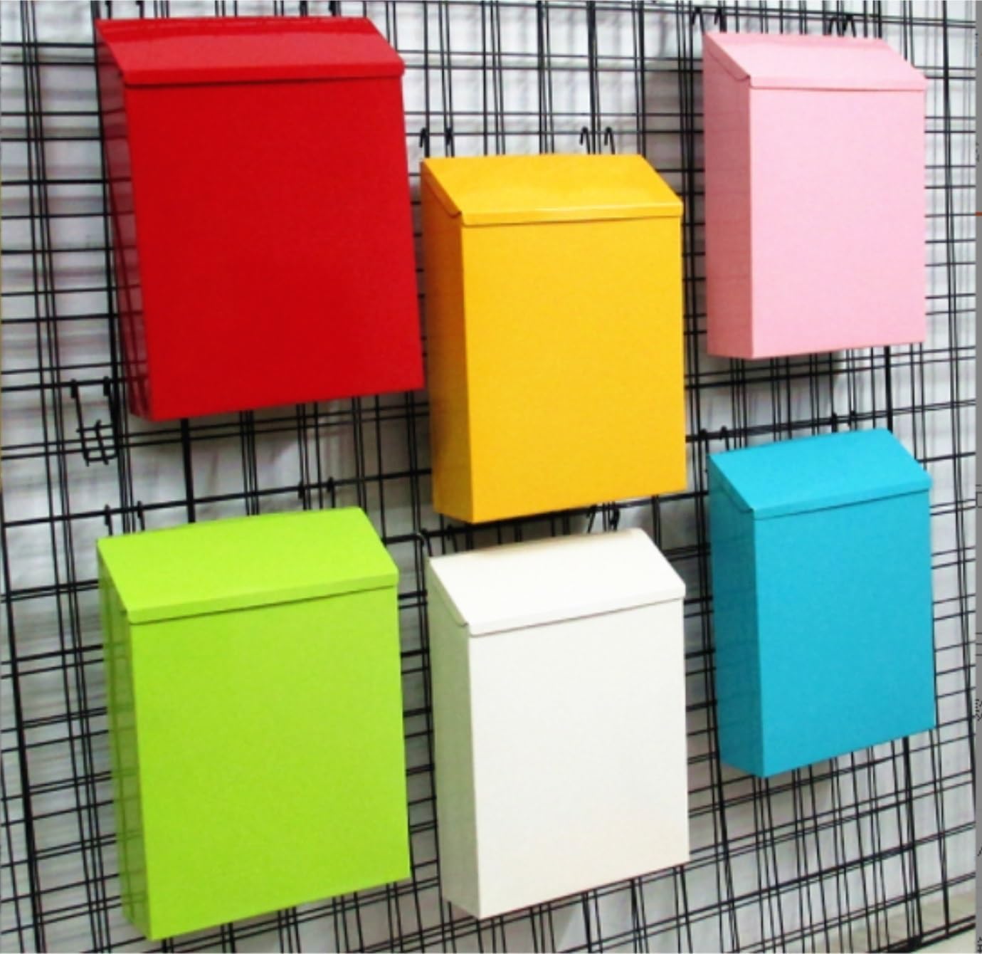 Modern Delivery Letterbox Metal Mailbox Mailbox Locking Wall Mounted Comment Drop Box Payments Holder Postbox Letter Post Mail Outdoor (Yellow 30cm)
