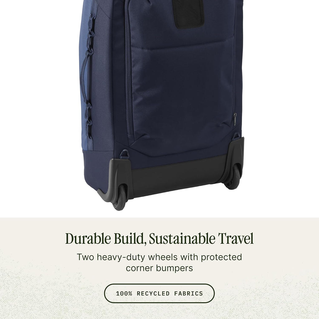 Eagle Creek Expanse 2-Wheel 29' Convertible Luggage Durable Luggage with Backpack Straps Water-Resistant, Expandable, Lockable Zippers Travel Gear Hauler - Pilot Blue