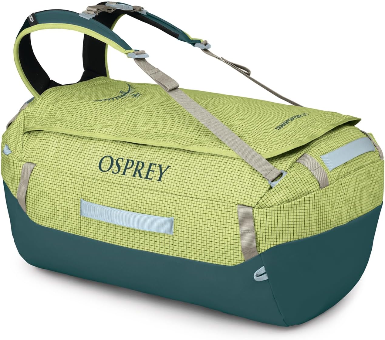 Osprey Transporter Lightweight Travel Duffel Bag - Extra Large Water Resistant Durable Gear Bag for Men and Women
