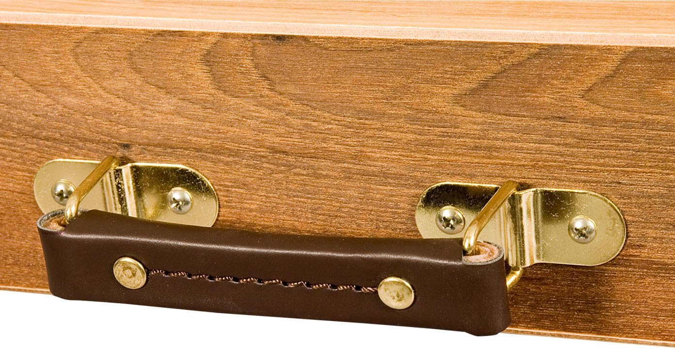 Jerry's Artarama Bob Ross Master Artist Oil Paint Set Includes Wood Art Supply Carrying Storage Case Sketchbox w/Palette