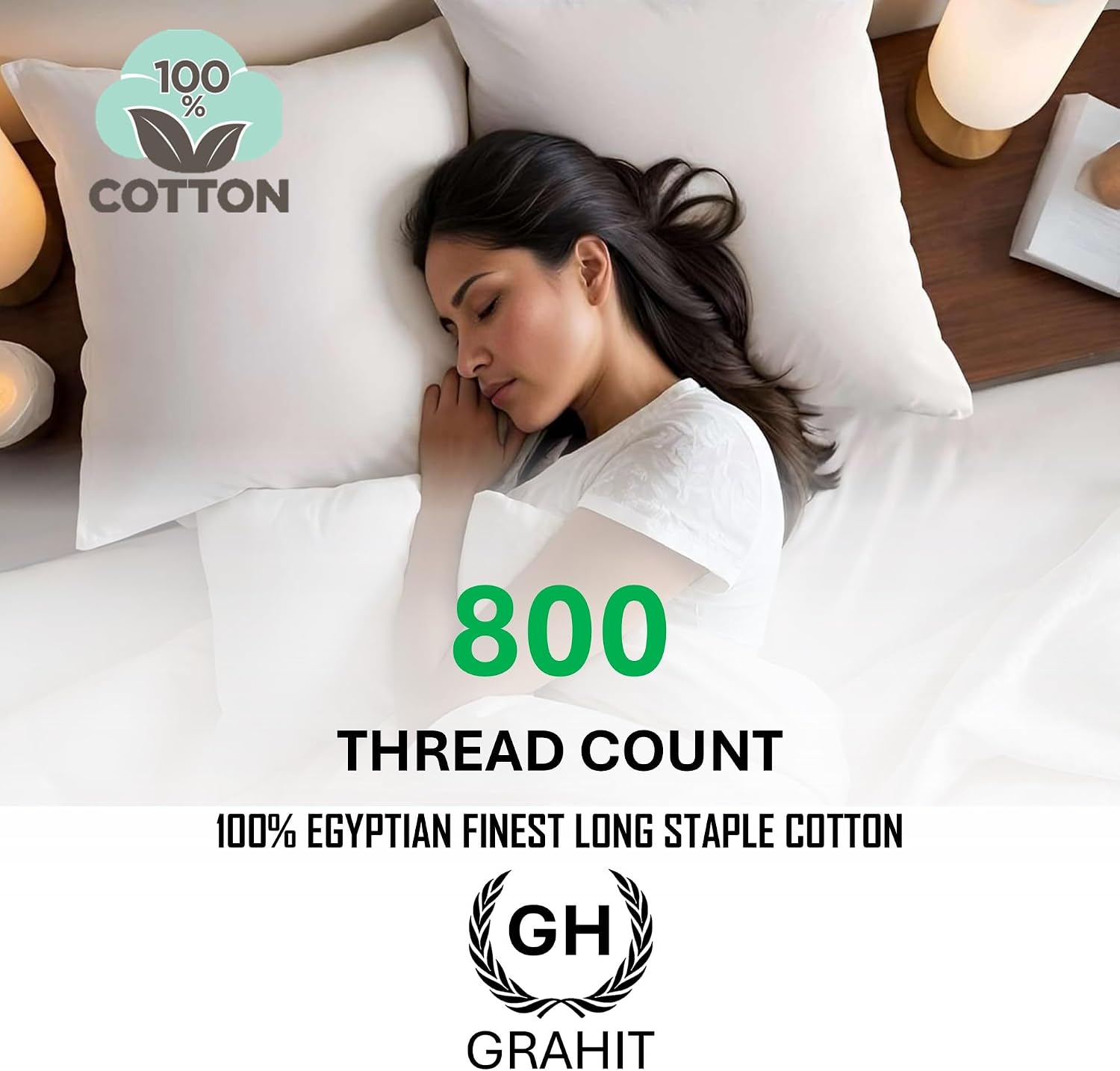 100% Egyptian Long Staple Cotton Bedsheet Set, 800 Thread Count, 6-PC Sheets Set, Burgundy Color, Queen Size, 15 Inch Deep Pocket of Fitted Sheet, Soft Sateen Weave Breathable