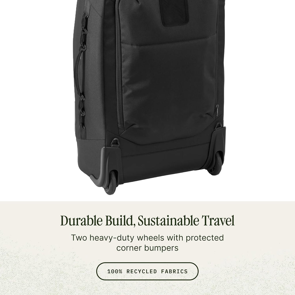 Eagle Creek Expanse 2-Wheel 29' Convertible Luggage Durable Luggage with Backpack Straps Water-Resistant, Expandable, Lockable Zippers Travel Gear Hauler - Midnight Black