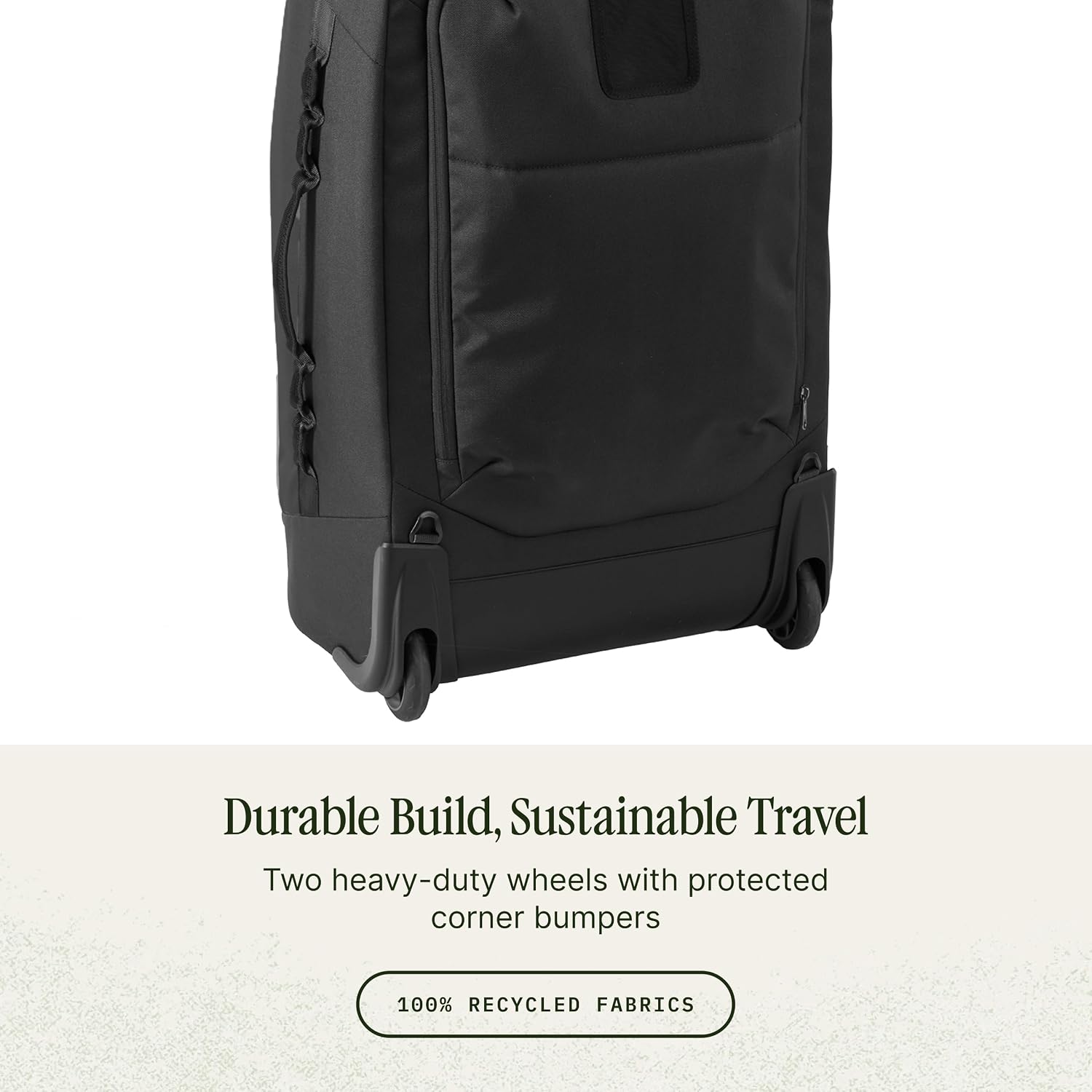 Eagle Creek Expanse 2-Wheel 29' Convertible Luggage Durable Luggage with Backpack Straps Water-Resistant, Expandable, Lockable Zippers Travel Gear Hauler - Midnight Black