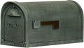 Special Lite Classic Curbside Mailbox - Verde Green Aluminum Mailbox for Post Mount - SCC-1008-VG