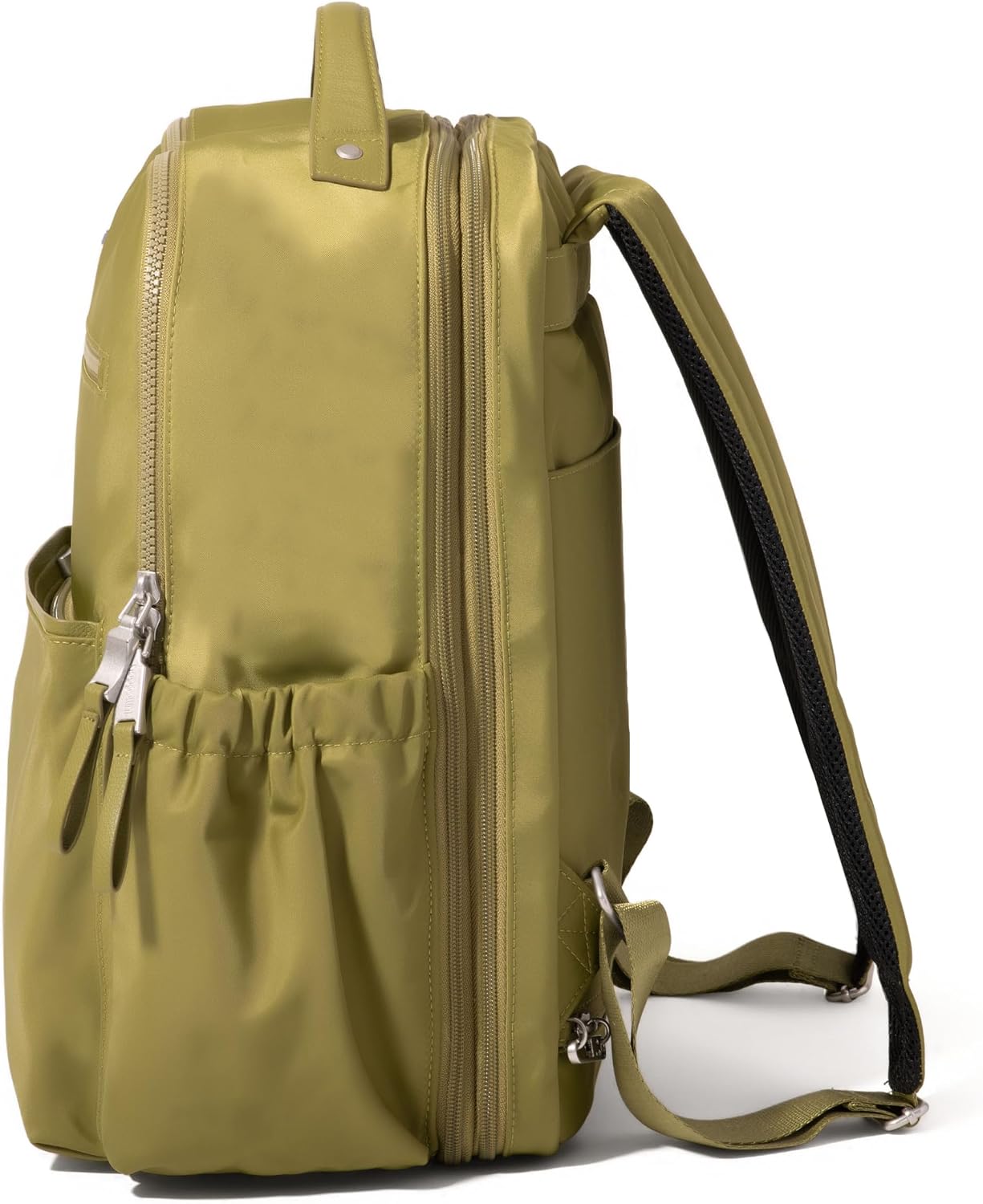 Baggallini Tribeca Expandable Laptop Backpack - 15'x11' Lightweight RFID Computer Bag for Work & Travel with Luggage Sleeve