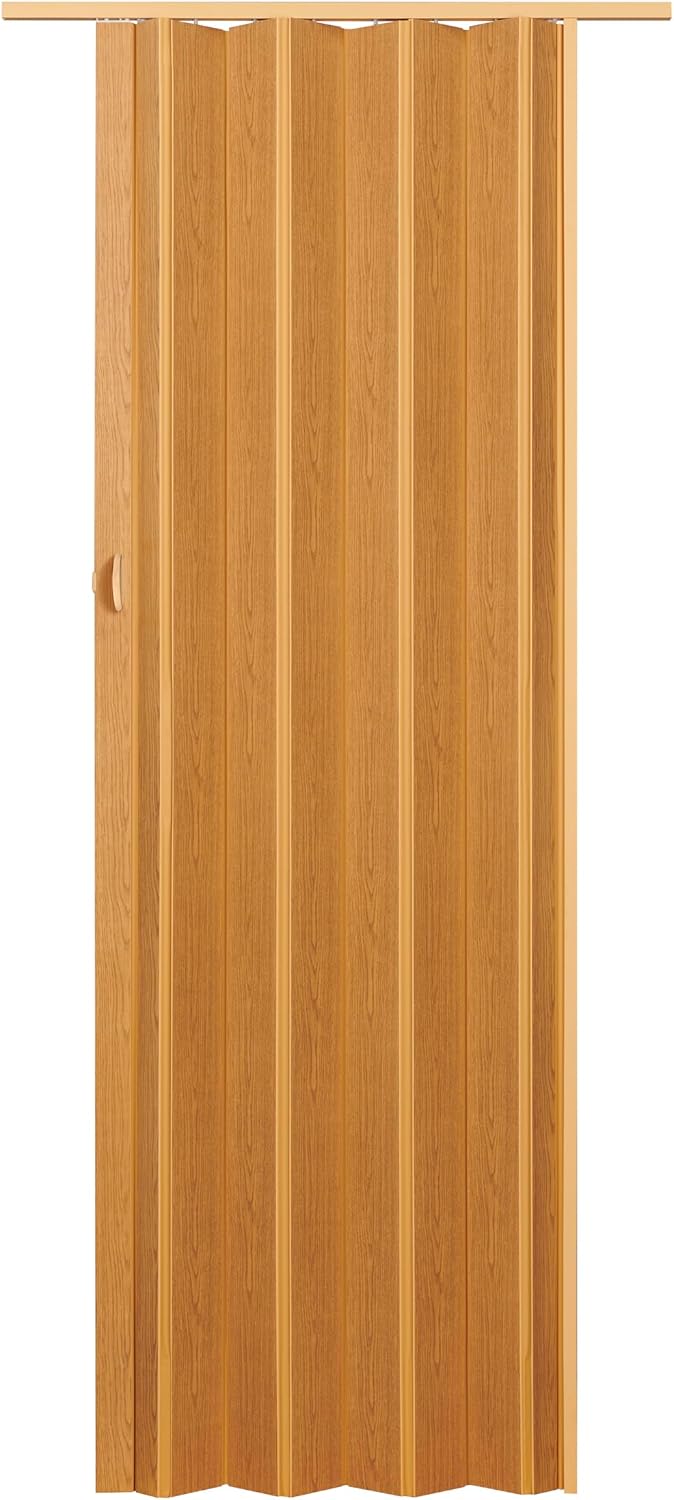 LTL Home Products Homestyle Echo Light Wood PVC 36-inch Folding Door - Brown