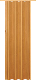 LTL Home Products Homestyle Echo Light Wood PVC 36-inch Folding Door - Brown
