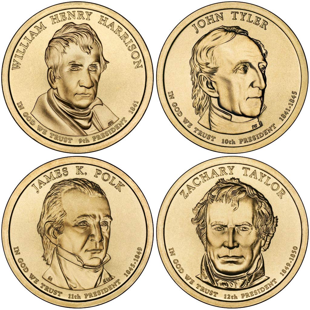 2007 D 2007-2020 40 Coin Presidential Dollar Complete Set Uncirculated