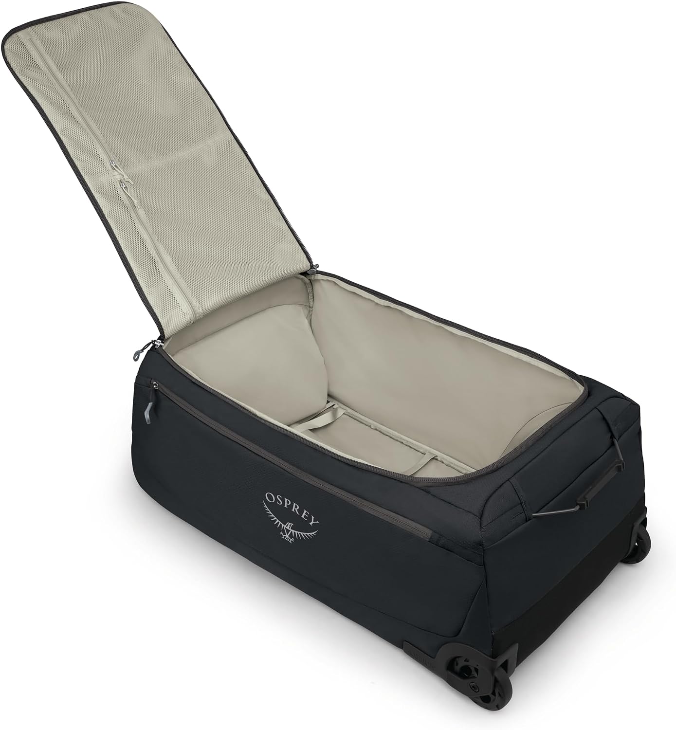 Osprey Daylite 115L Wheeled Collapsible Travel Duffel Bag - Lightweight Rolling Suitcase, Black