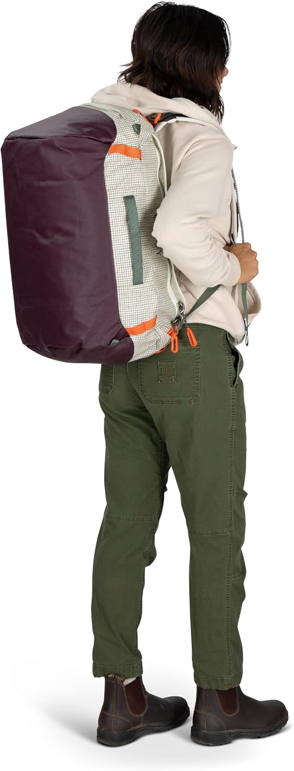 Osprey Transporter Lightweight Travel Duffel Bag - Extra Large Water Resistant Durable Gear Bag for Men and Women