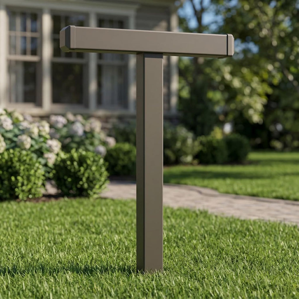 Whitehall Duo Mailbox Post Finish: French Bronze