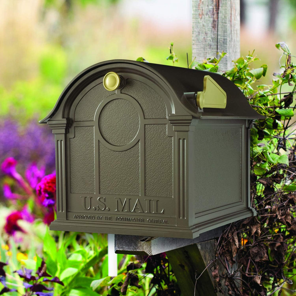 Whitehall Products Balmoral Aluminum Mailbox 21' L x 14' H