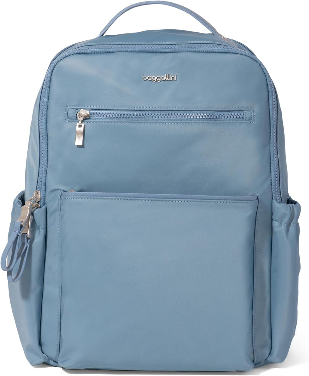 Baggallini Tribeca Expandable Laptop Backpack - 15'x11' Lightweight Work Travel Bag w/Luggage Sleeve & RFID