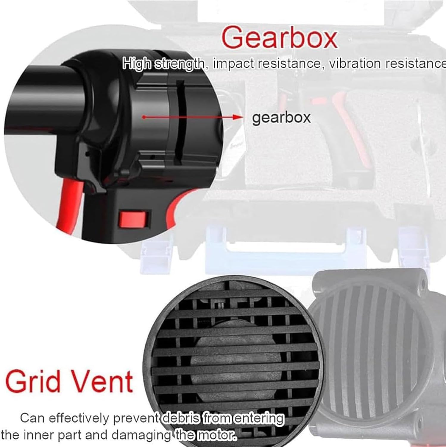 Electric Blind Rivet Gun, Stroke 27mm Multifunctional Automatic Riveter, 4.0/4.8/5.0/6.0/6.4mm, Ejection Type Nail Remover Gun for Machinery, Automobiles, Doors/Windows, Tables/Chairs Production