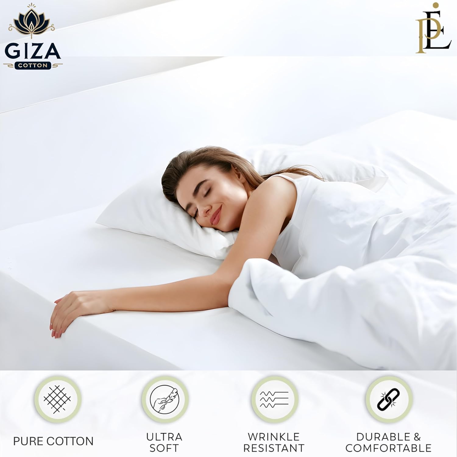100% Giza Cotton, 1000 Thread Count, 6-PC Bed Sheet Set [RV King Size, Wine Color] 18 inches Deep Pockets, Long Staple Cotton Breathable Soft Silky Sateen Weave
