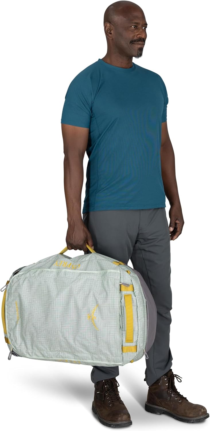 Osprey Transporter Lightweight Travel Duffel Bag - Extra Large Water Resistant Durable Gear Bag for Men and Women