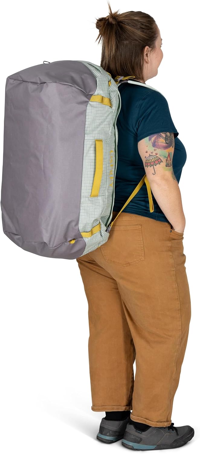 Osprey Transporter Lightweight Travel Duffel Bag - Extra Large Water Resistant Durable Gear Bag for Men and Women
