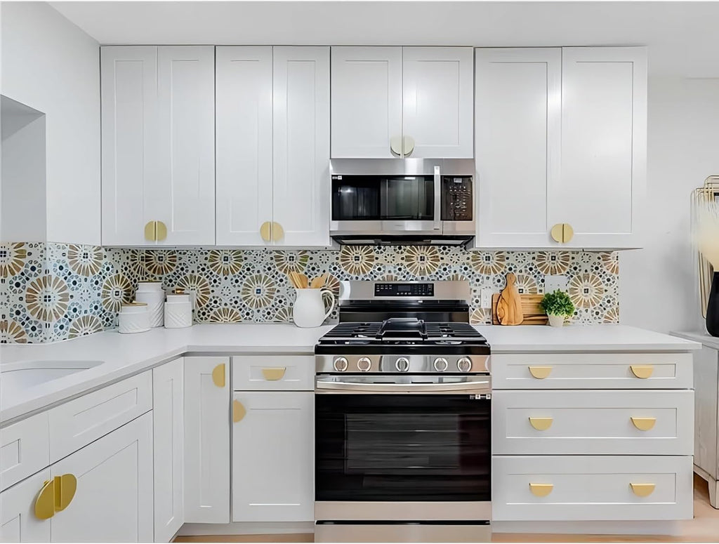 Kitchen Base Cabinet, Sideboard, White Shaker, Paint, Soft Close System, 1 Door and 1 Drawer, Unassembled, Modern
