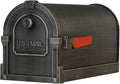 Special Lite Savannah Curbside Mailbox - Swedish Silver Aluminum Mailbox for Post Mount - SCS-1014-SW