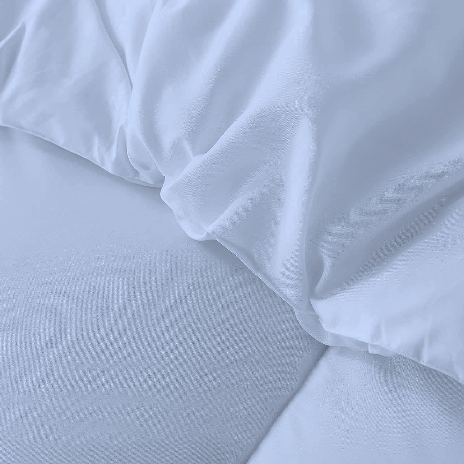5 PC Straight Line Pattern Comforter Set Premium Super Soft 600 GSM All Season | 1000 Thread Count | 100% Egyptian Cotton ( Full/Queen Size, Light Blue Color)