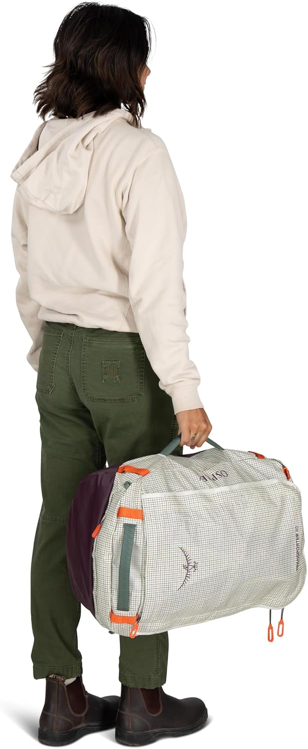 Osprey Transporter Lightweight Travel Duffel Bag - Extra Large Water Resistant Durable Gear Bag for Men and Women