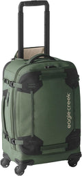 Eagle Creek Gear Warrior XE 4-Wheel Carry-On Luggage for Travel Essentials - Smooth Rolling Wheels - Lockable Zippers - Interior Laptop Sleeve - Jungle Green - 21.74'