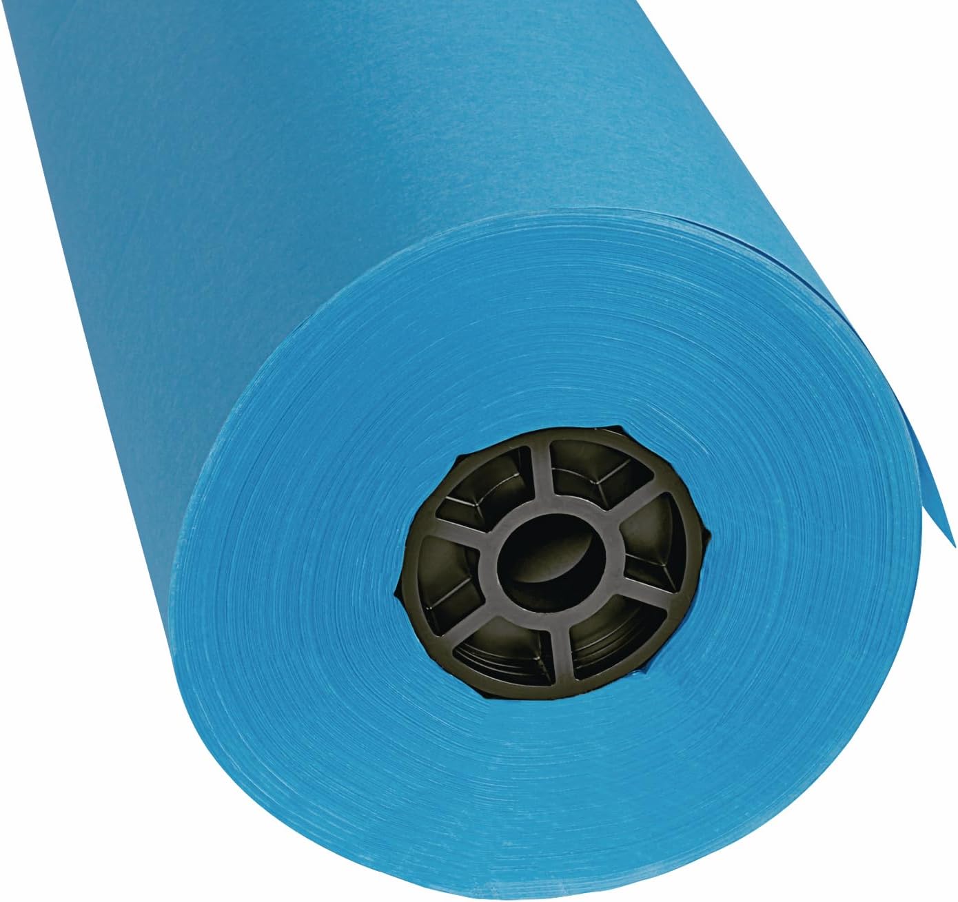 Colorations DSBB Bright Blue Dual Surface Paper Roll 36' x 1000' (1 Roll)