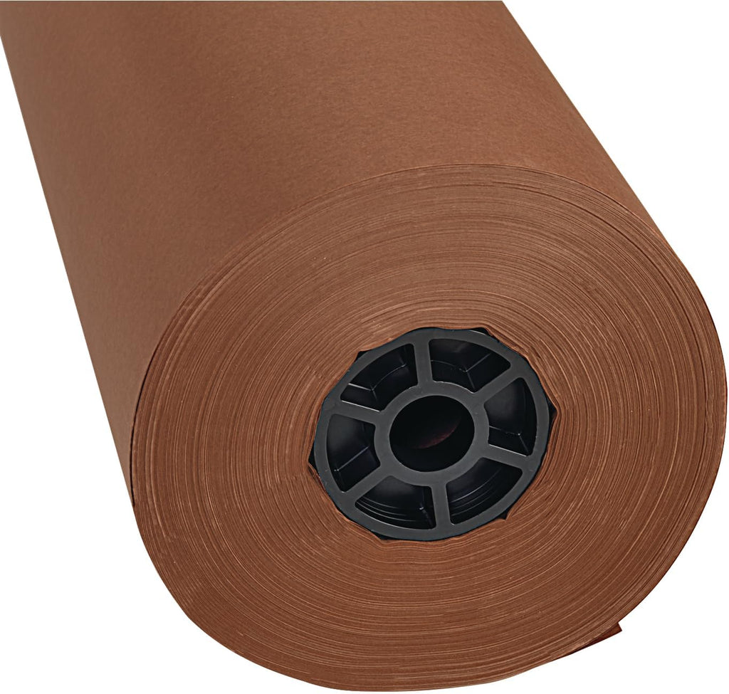 Colorations Prima-Color Fade-Resistant Paper Rolls, Brown, Arts and Crafts, 48' x 60' , Drawing, Finger Painting, Paint, Watercolor, Wall Art, Bulletin Boards, Kids Crafts (Item # DSBR)