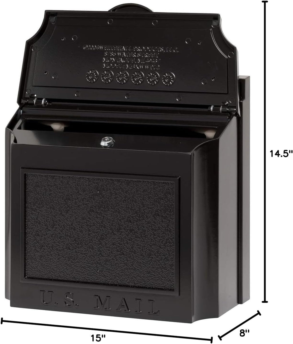 Whitehall Products Locking Wall Mounted Large Mailbox