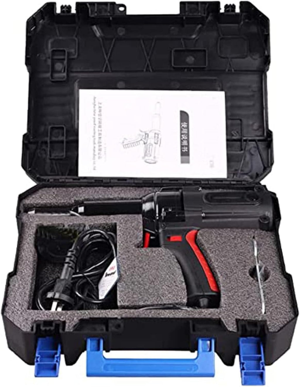 220V/600W Electrical Blind Riveter, 6.4Mm Heavy Duty Electric Rivet Gun Riveting Tool, for Aluminum Nail/Steel Nail